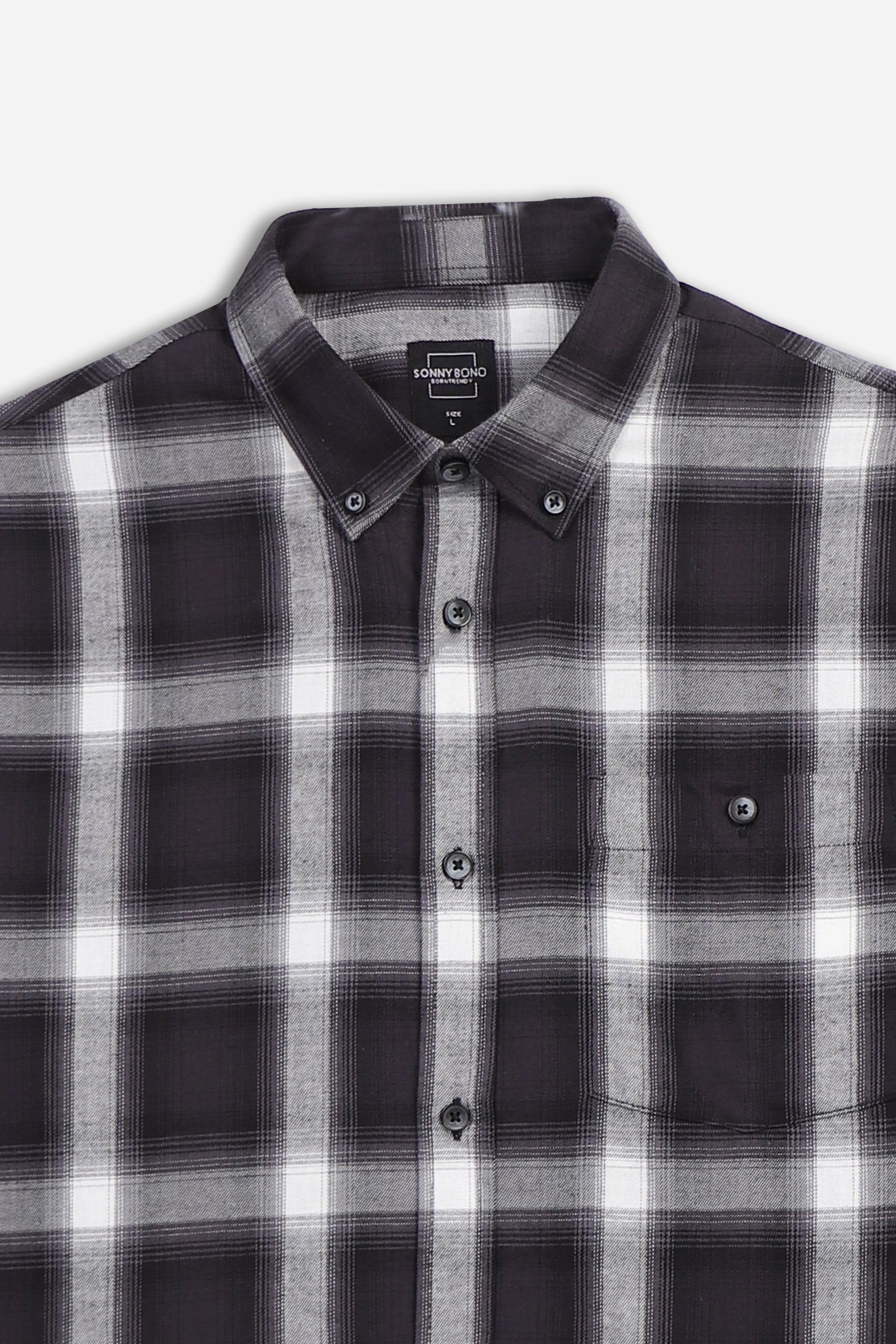CAMICIA FANTASIA A QUADRI LEGGERA F G.SCURO