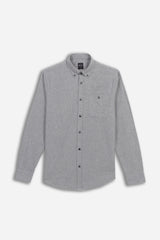 CAMICIA FANTASIA A QUADRI LEGGERA M GRIGIO