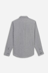 CAMICIA FANTASIA A QUADRI LEGGERA M GRIGIO