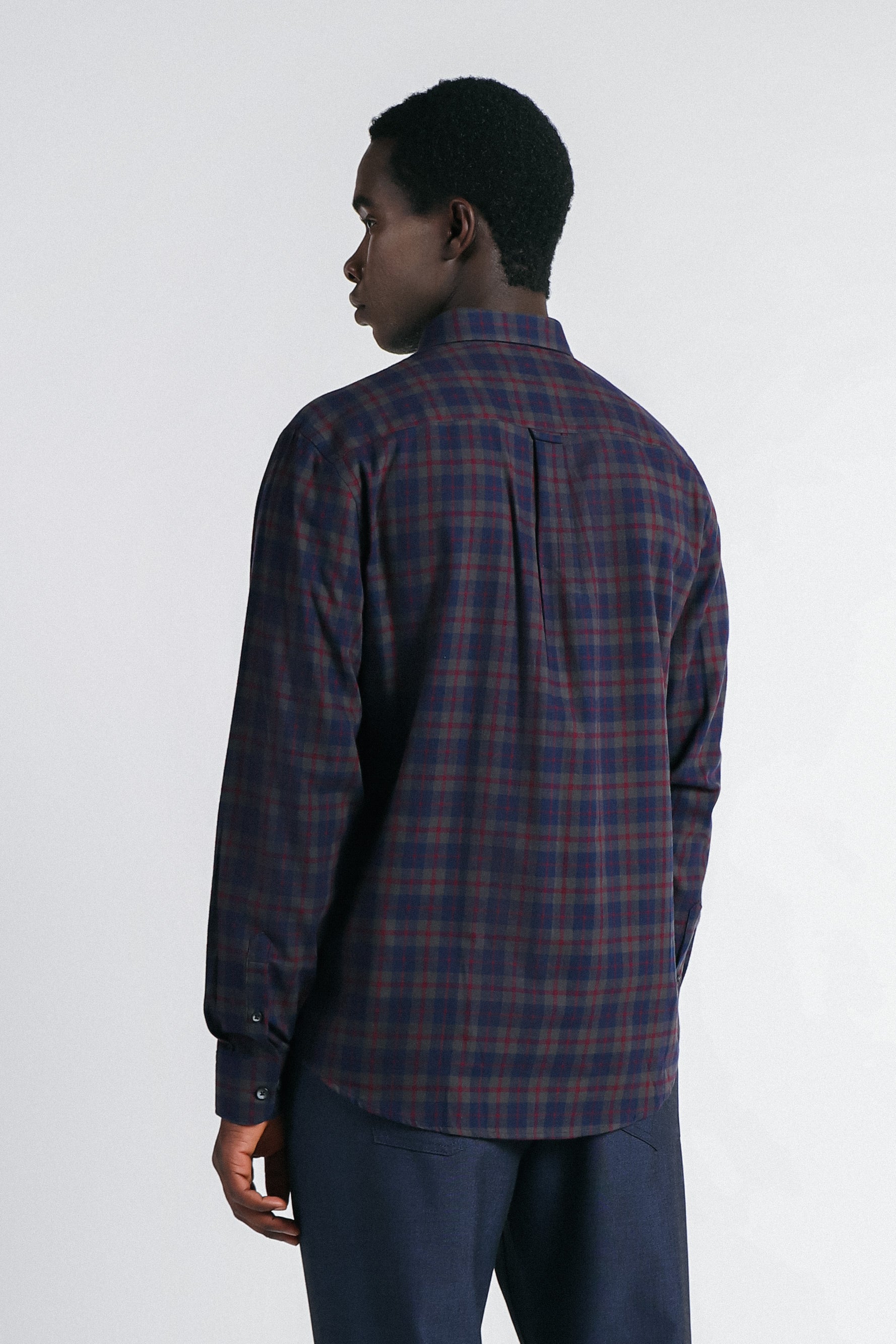 CAMICIA FANTASIA A QUADRI LEGGERA F VERDONE