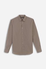 CAMICIA FANTASIA TORTORA