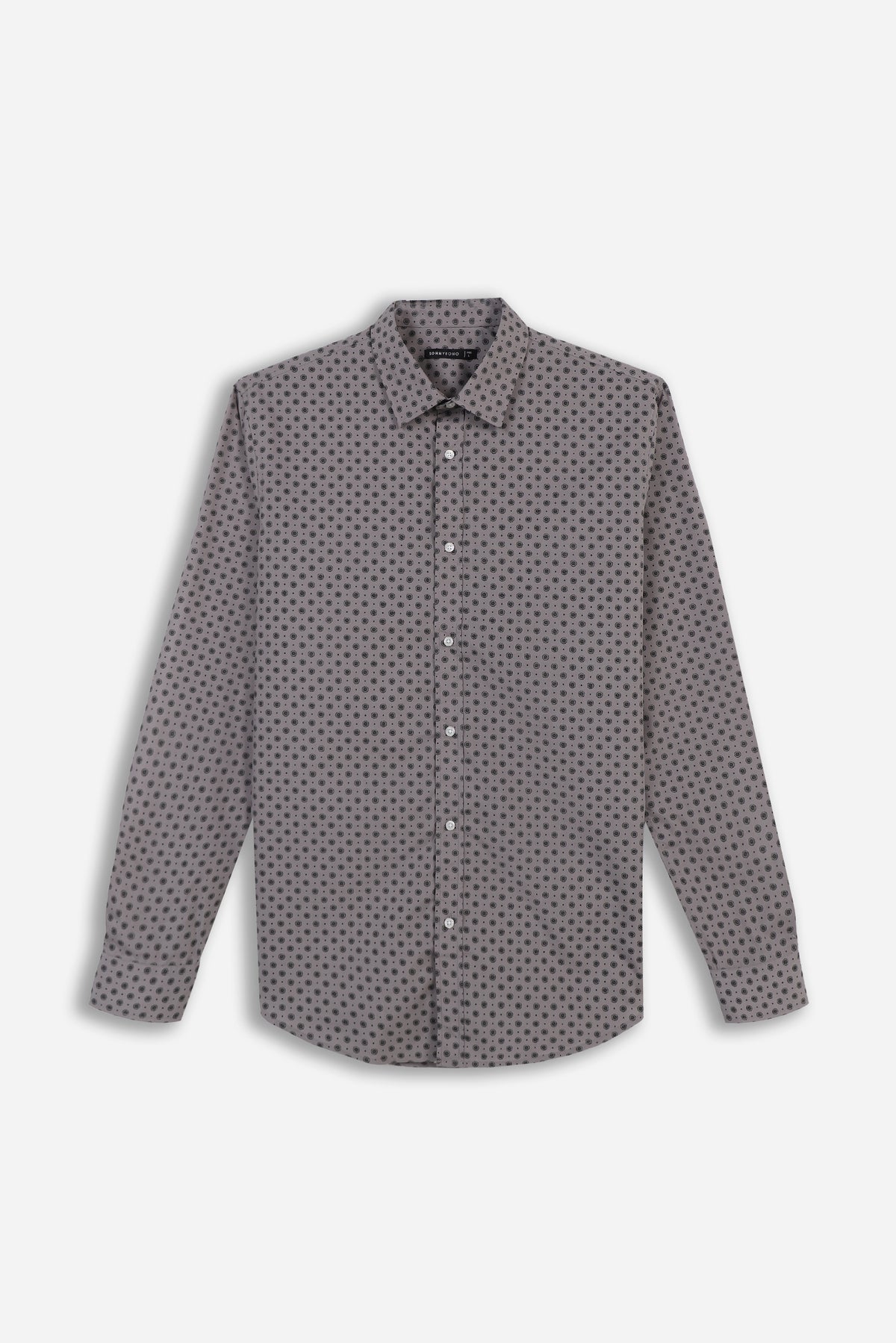 CAMICIA FANTASIA  GRIGIO MEDIO