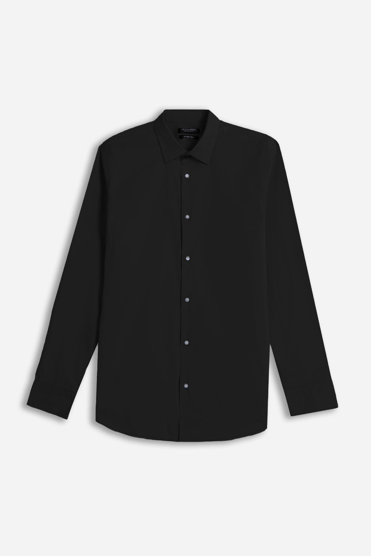 CAMICIA STRETCH BASIC NERO