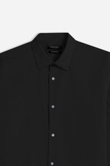 CAMICIA STRETCH BASIC NERO