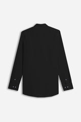 CAMICIA STRETCH BASIC NERO