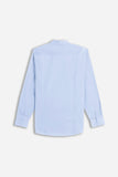 CAMICIA BASIC STRETCH CELESTE