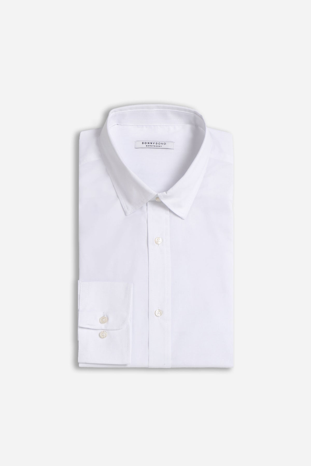 CAMICIA BASIC COLLO ITALIANO BIANCO