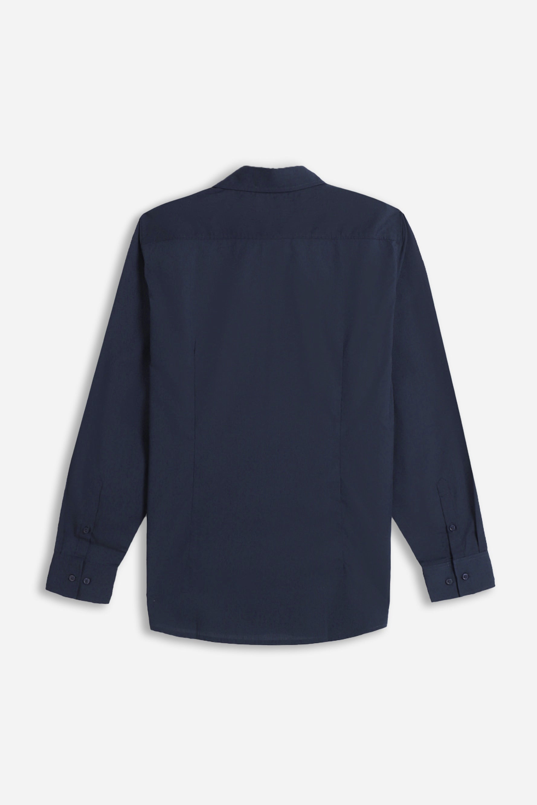 CAMICIA BASIC COLLO ITALIANO INDACO