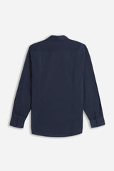 CAMICIA BASIC COLLO ITALIANO INDACO