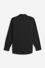 CAMICIA BASIC COLLO ITALIANO NERO