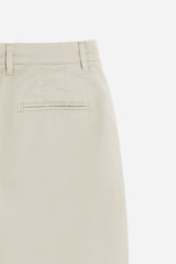 BERMUDA CHINO BASIC BEIGE CHIARO
