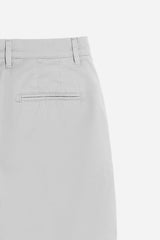BERMUDA CHINO BASIC GRIGIO GHIACCIO