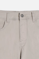 BERMUDA 5 TASCHE IN TWILL BEIGE