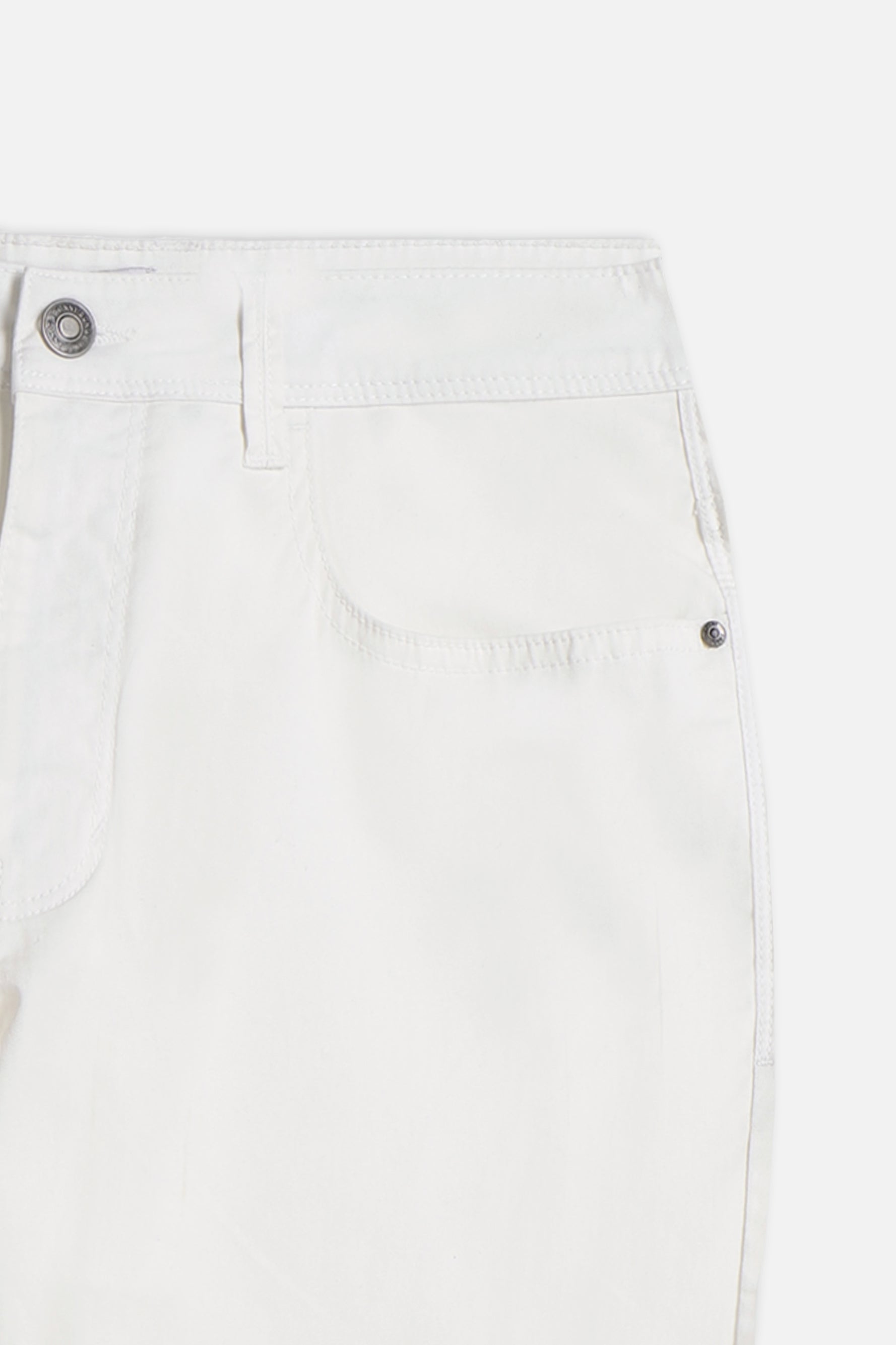 BERMUDA 5 TASCHE IN TWILL GESSO