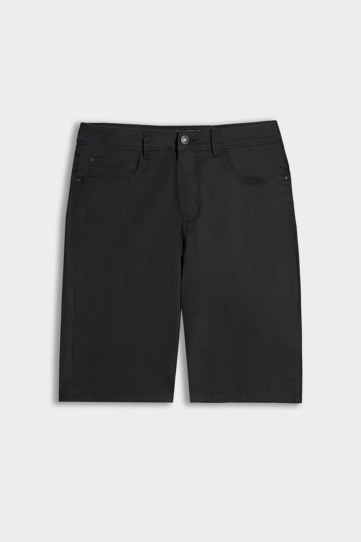 BERMUDA 5 TASCHE IN TWILL NERO