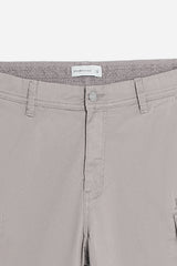 BERMUDA CON TASCONI BEIGE 