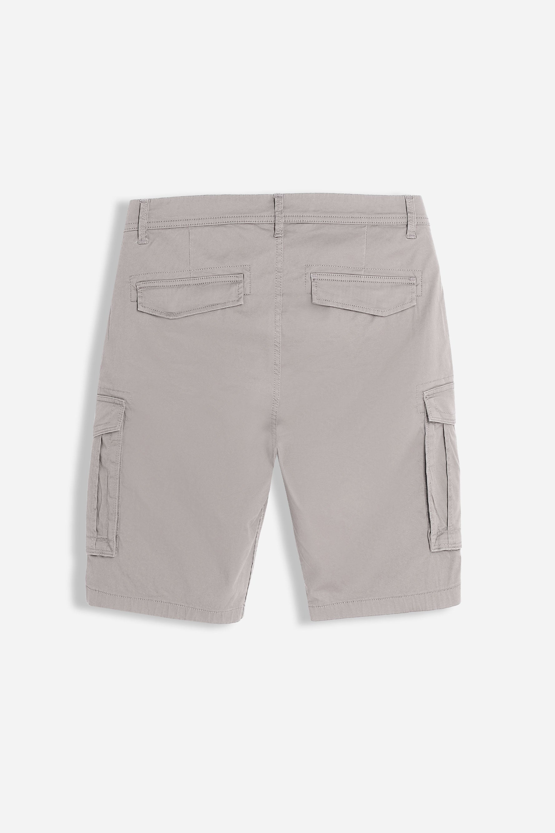 BERMUDA CON TASCONI BEIGE 
