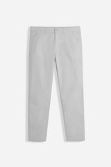 PANTALONE CHINO BASIC GRIGIO GHIACCIO