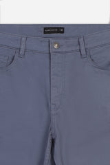 PANTALONE 5 TASCHE IN TESSUTO GABARDINA COMFORT DENIM