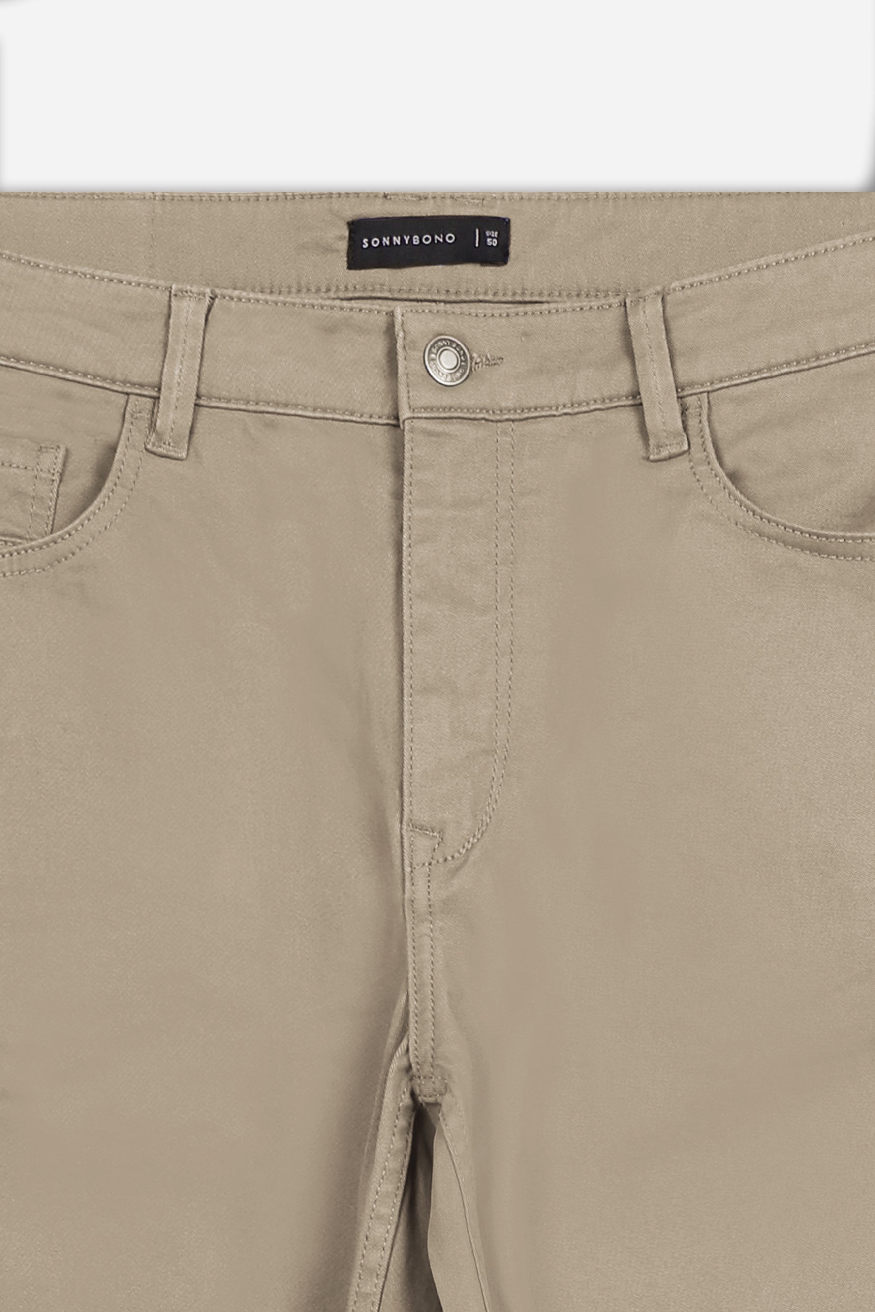 PANTALONE 5 TASCHE IN TESSUTO GABARDINA COMFORT BEIGE