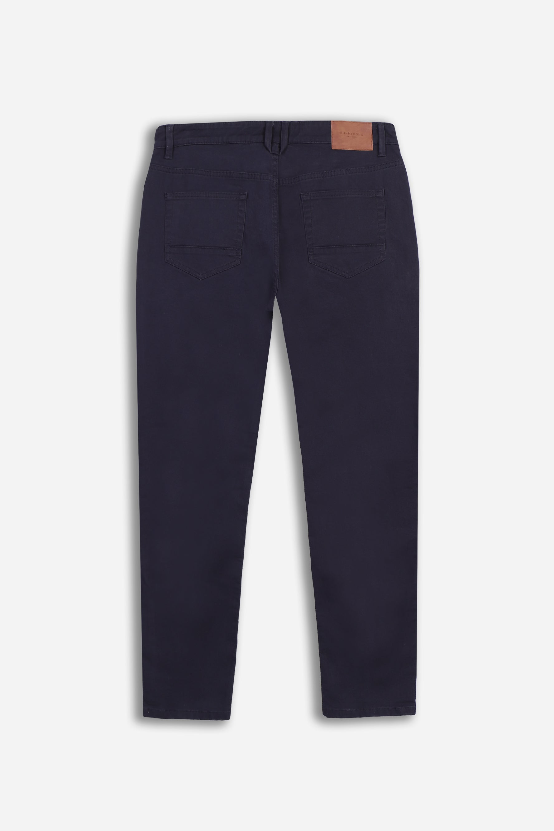 PANTALONE 5 TASCHE IN TESSUTO GABARDINA COMFORT BLEU