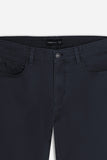 PANTALONE 5 TASCHE BASIC IN GAMBARDINA BLEU