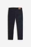 PANTALONE 5 TASCHE BASIC IN GAMBARDINA BLEU