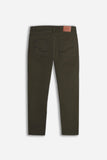 PANTALONE 5 TASCHE BASIC IN GAMBARDINA MORO