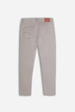 PANTALONE 5 TASCHE BASIC IN GAMBARDINA TORTORA