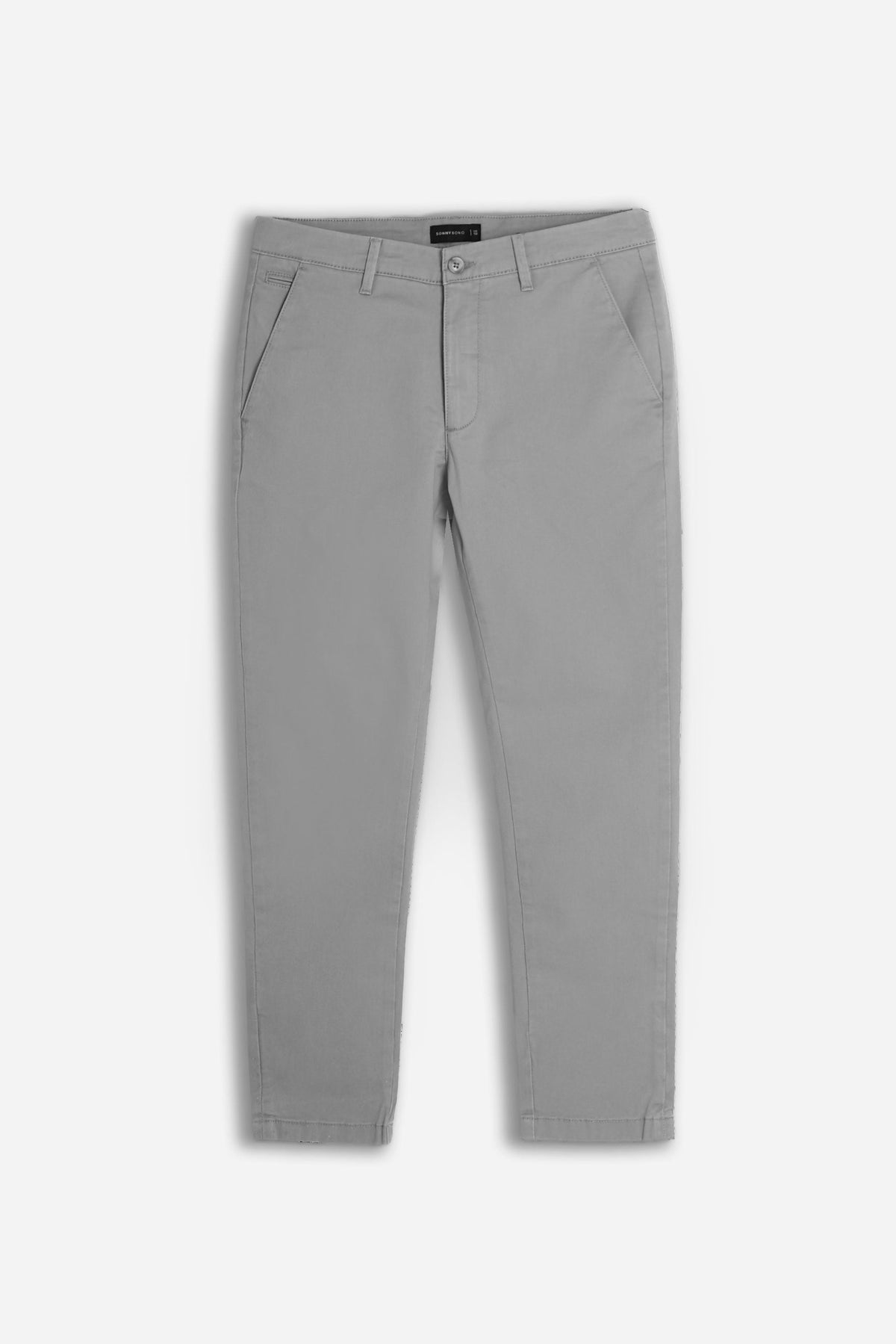 PANTALONE CHINO BASIC GRIGIO MEDIO