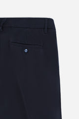 PANTALONE CHINO RASO BLEU