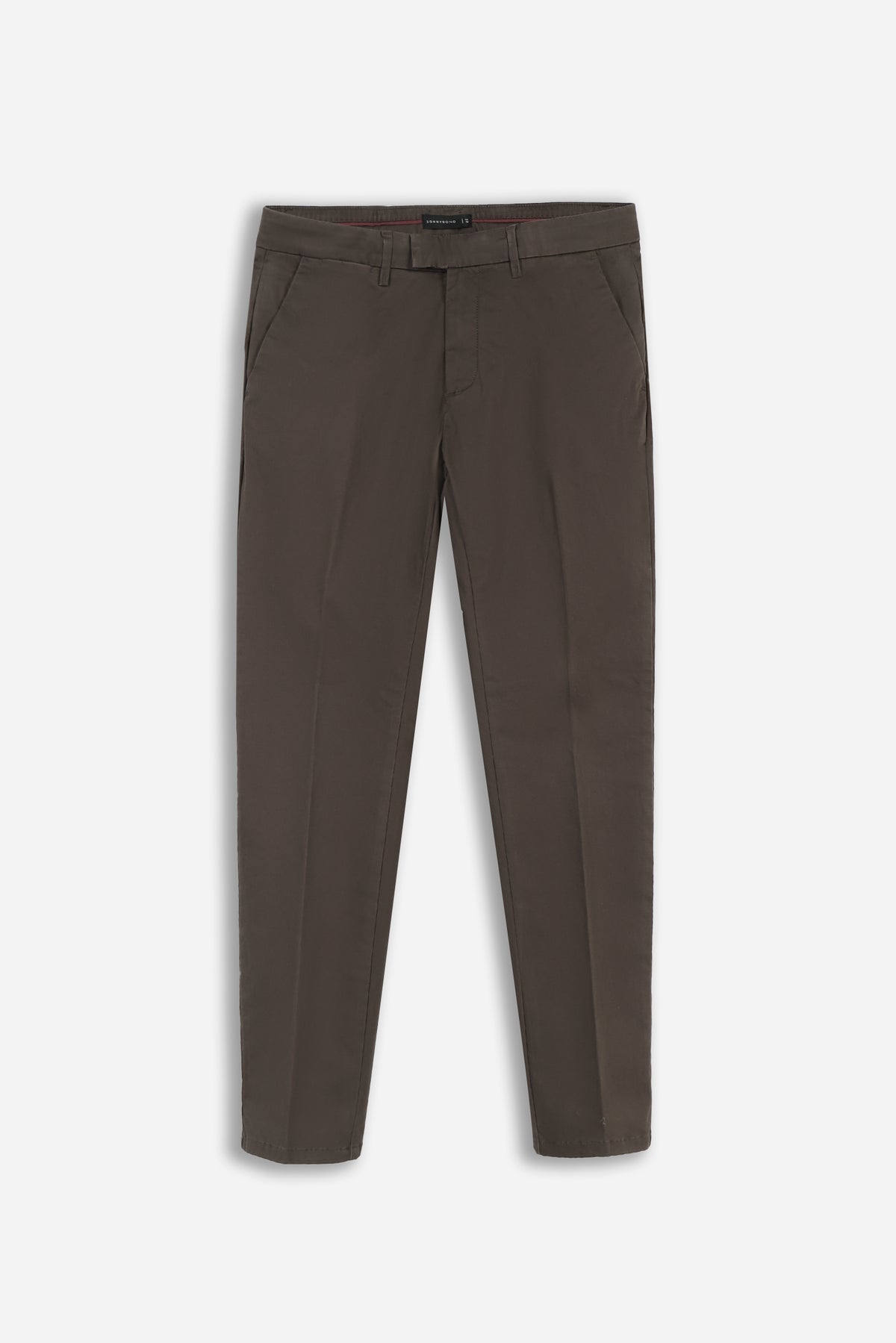 PANTALONE CHINO RASO MORO