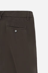 PANTALONE CHINO RASO MORO