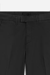 PANTALONE CHINO RASO NERO