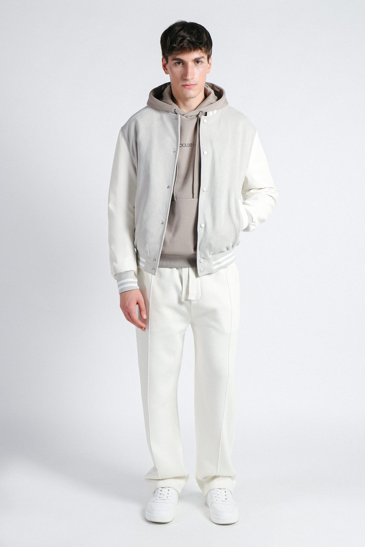 GIUBBOTTO COLLEGE GRIGIO