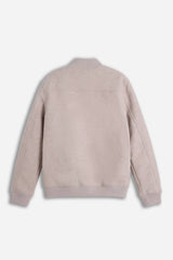 GIUBBOTTO BOMBER IN PANNO M-BEIGE