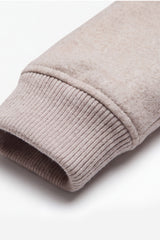 GIUBBOTTO BOMBER IN PANNO M-BEIGE