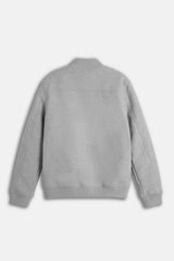 GIUBBOTTO BOMBER IN PANNO GRIGIO