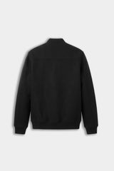GIUBBOTTO BOMBER IN PANNO NERO