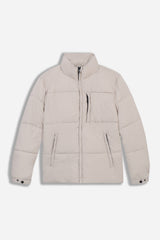 GIUBBOTTO TRAPUNTATO BEIGE CHIARO