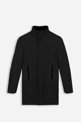 CAPPOTTO COLLO IN PIEDI NERO