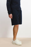 BERMUDA IN FELPA BASIC BLEU