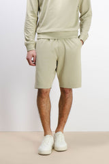 BERMUDA IN FELPA BASIC KAKI