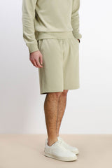 BERMUDA IN FELPA BASIC KAKI
