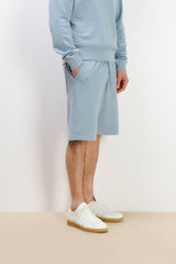 BERMUDA IN FELPA BASIC POLVERE