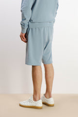 BERMUDA IN FELPA BASIC POLVERE