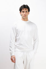 FELPA GIROCOLLO BASIC BIANCO