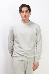 FELPA GIROCOLLO BASIC GRIGIO GHIACCIO