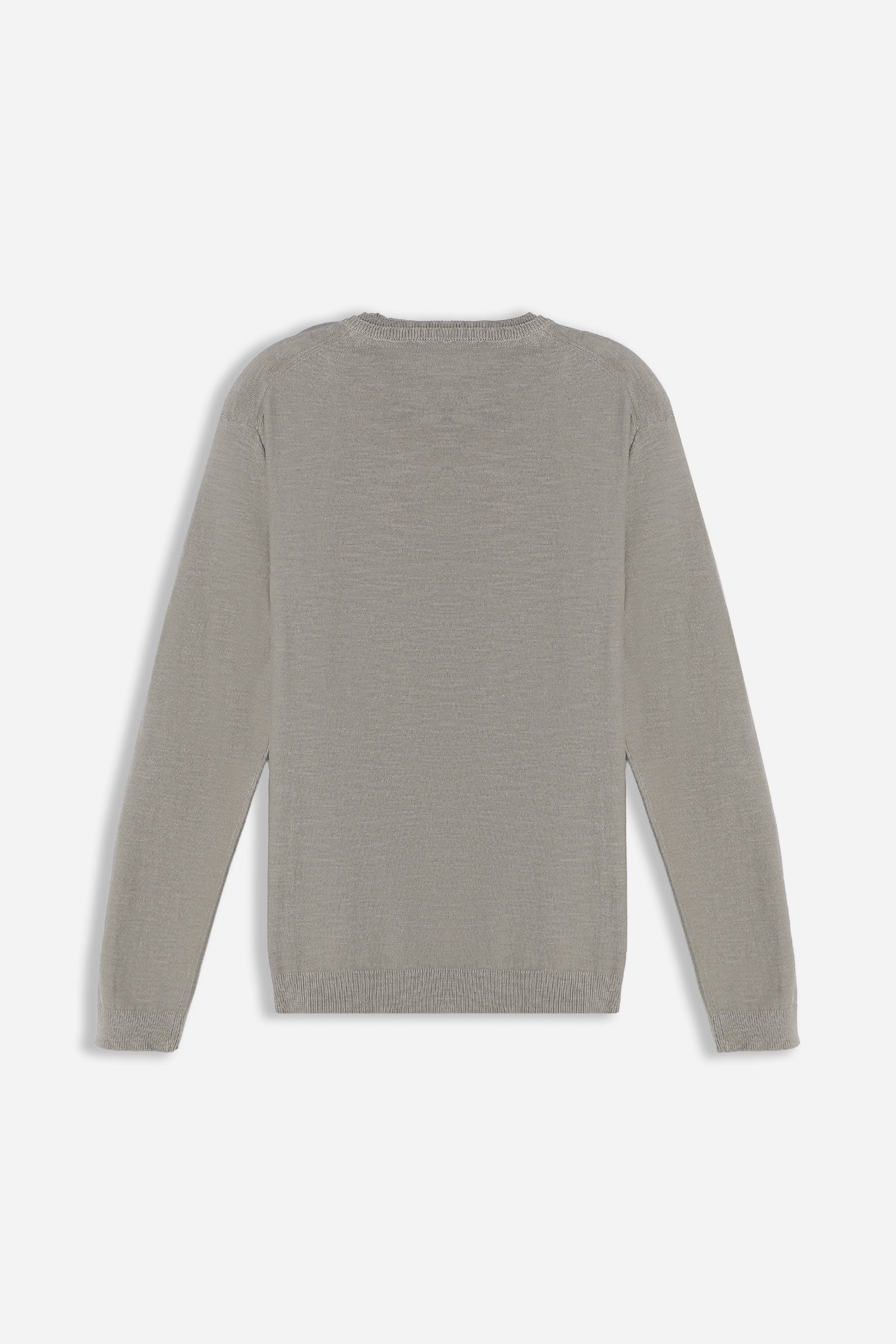 MAGLIA GIROCOLLO TESSUTO SLUB KAKI