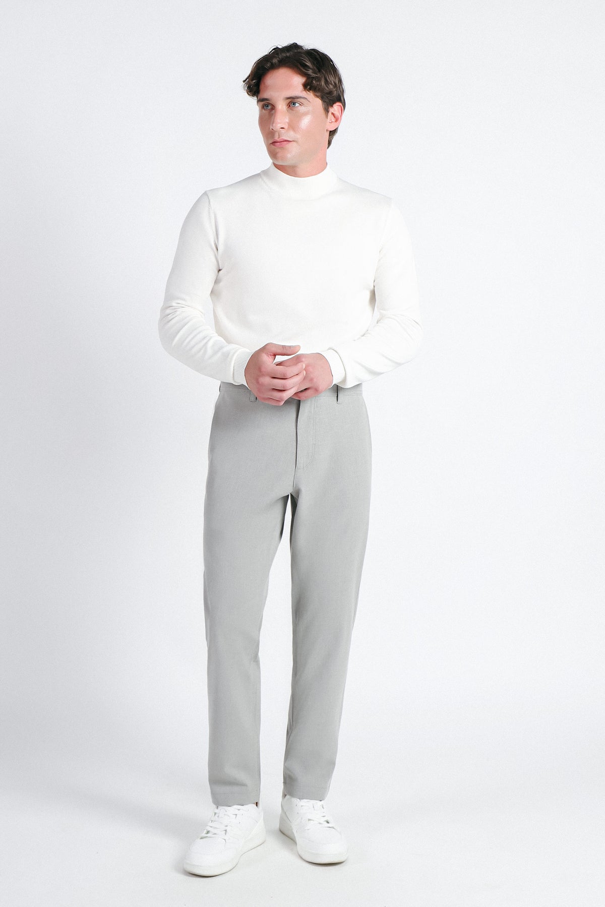 MAGLIA LUPETTO BASIC PANNA